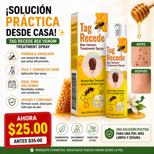 Tag Recede - Spray Elimina Verrugas