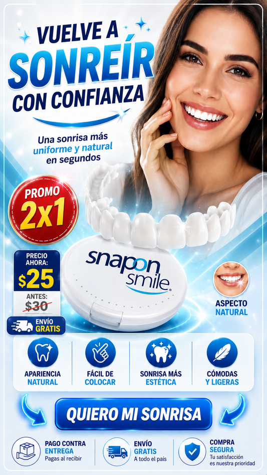 Carillas Dentales SnapOn Smile🦷